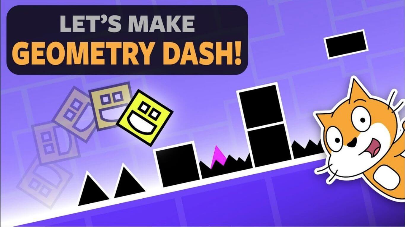 How to Make a Geometry Dash Game on Scratch (Step-by-Step)