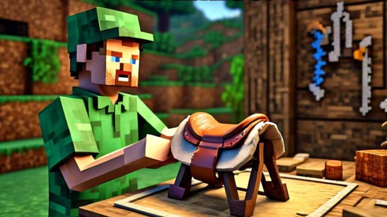 How to Make A Saddle Fast in Minecraft (New Update)