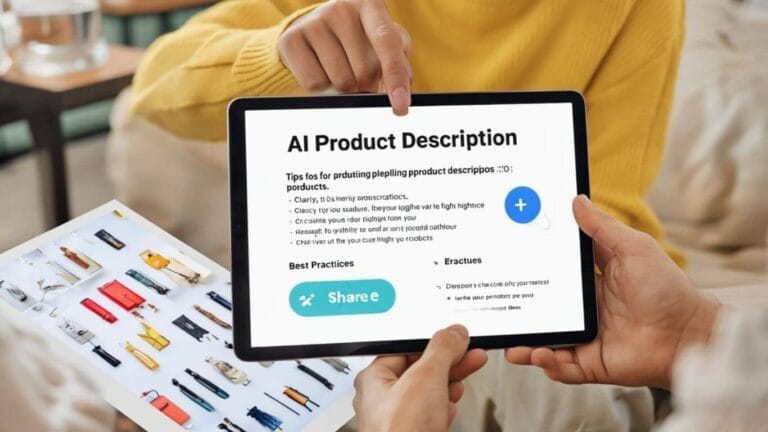 Use AI to Generate product descriptions