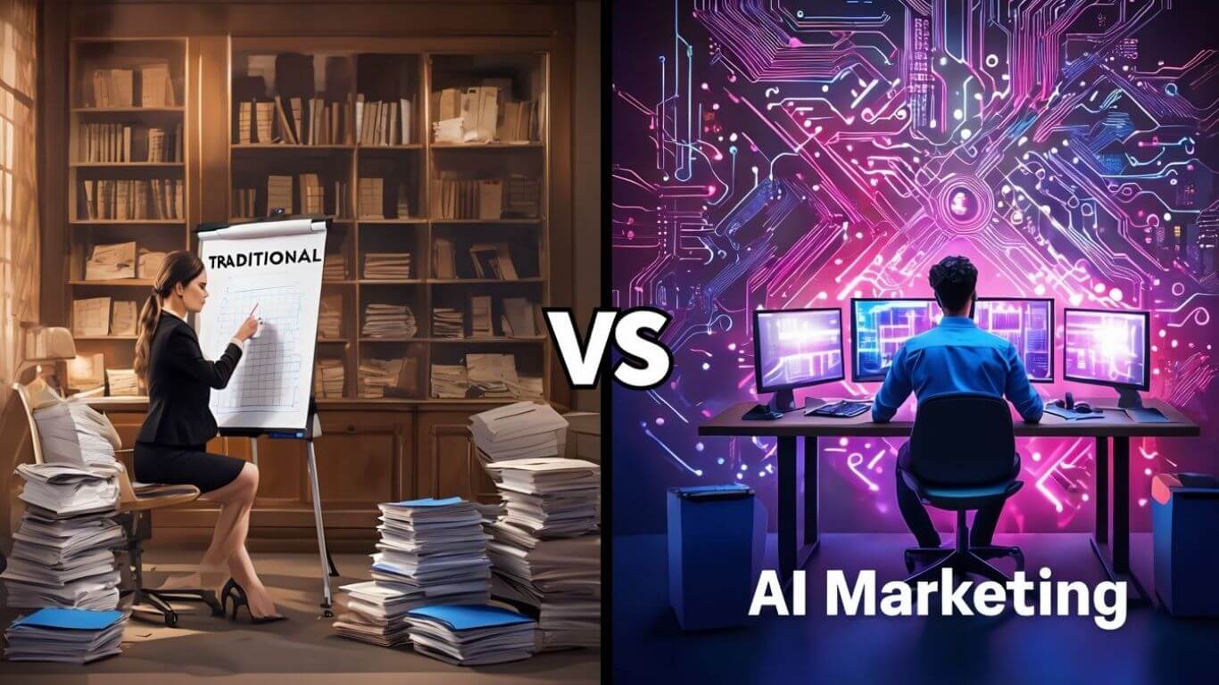 Traditional Marketing Vs AI Marketing