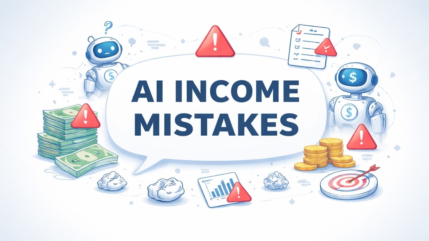 AI Income Mistakes: 7 Critical Errors People Make When Using AI for Income